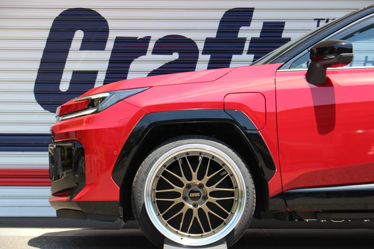 RAV4 GRスポーツ BBS LM 新色 マットゴールド