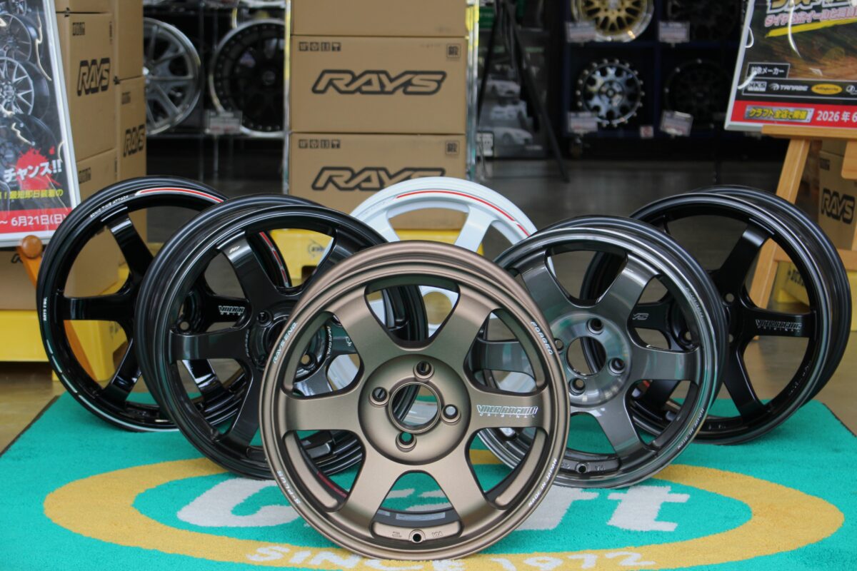 レイズ　RAYS　TE37　サンナナ　ロードスター　16インチ　15インチ　ローダウン車両　TE37ソニック　TE37タイムアタックEdition　TE37ソニックSL　フェイス　コンケイブ　ロードスター　ホイール　カスタム　鍛造