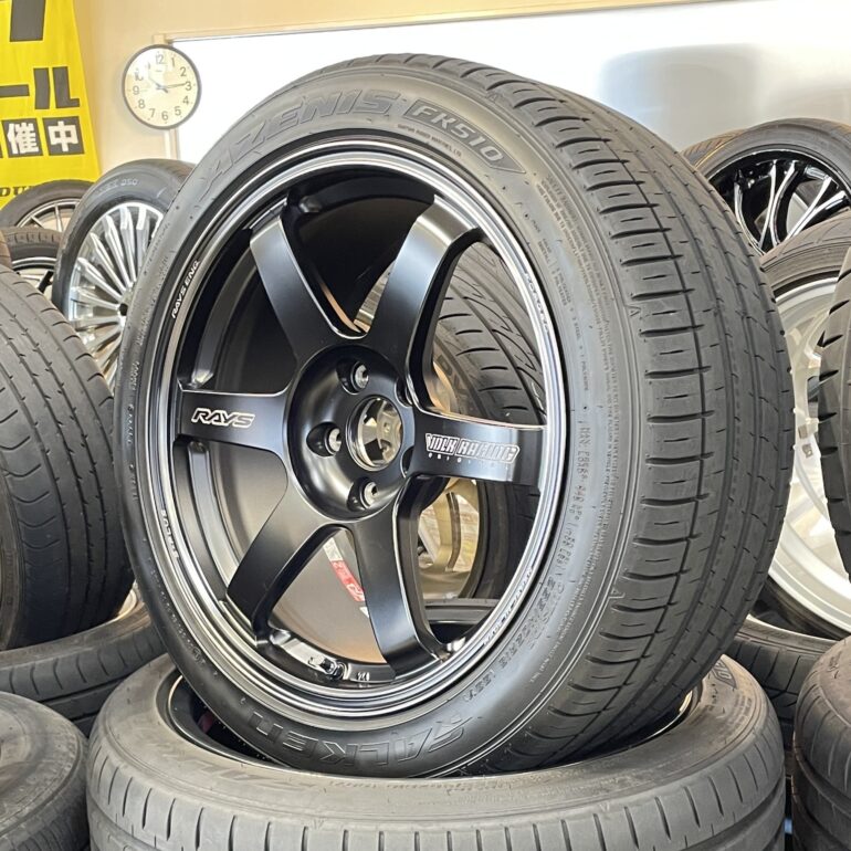 中古 RAYS VOLK TE37 レイズ ファルケン