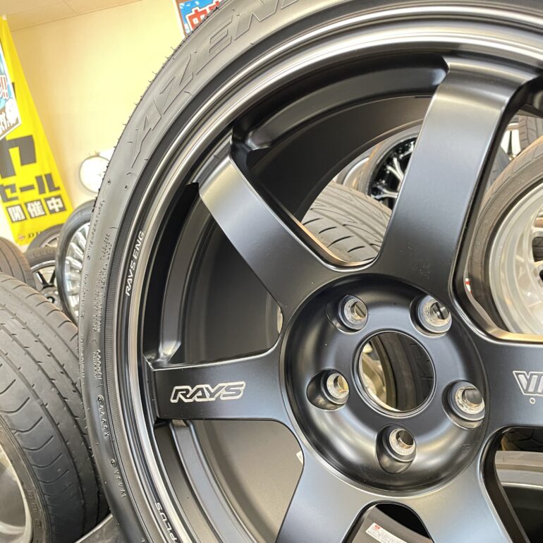 中古 RAYS VOLK TE37 レイズ ファルケン
