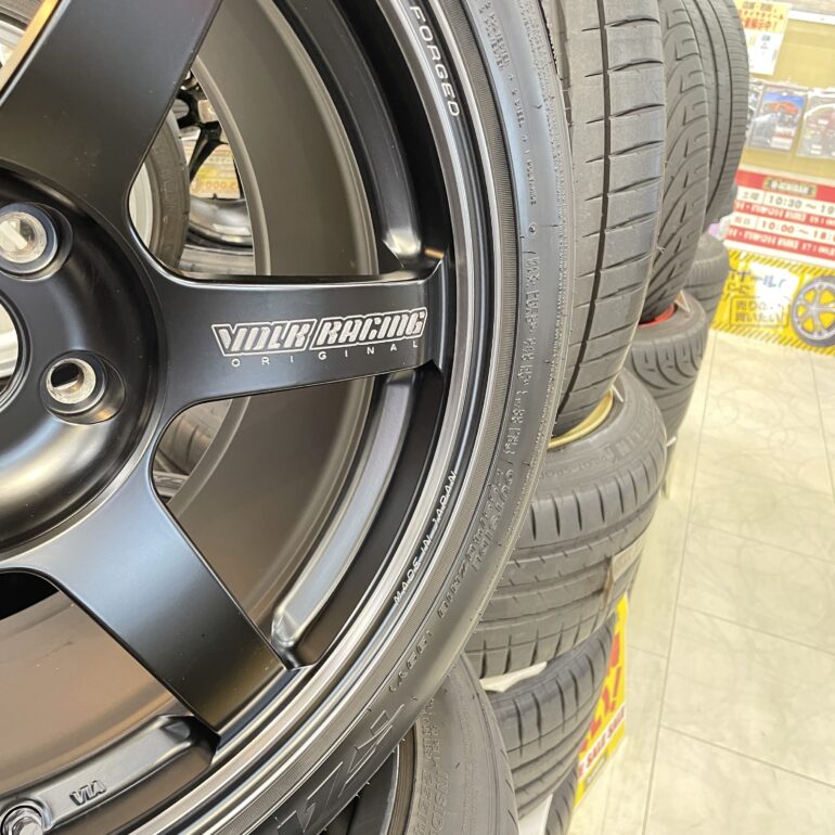 中古 RAYS VOLK TE37 レイズ ファルケン