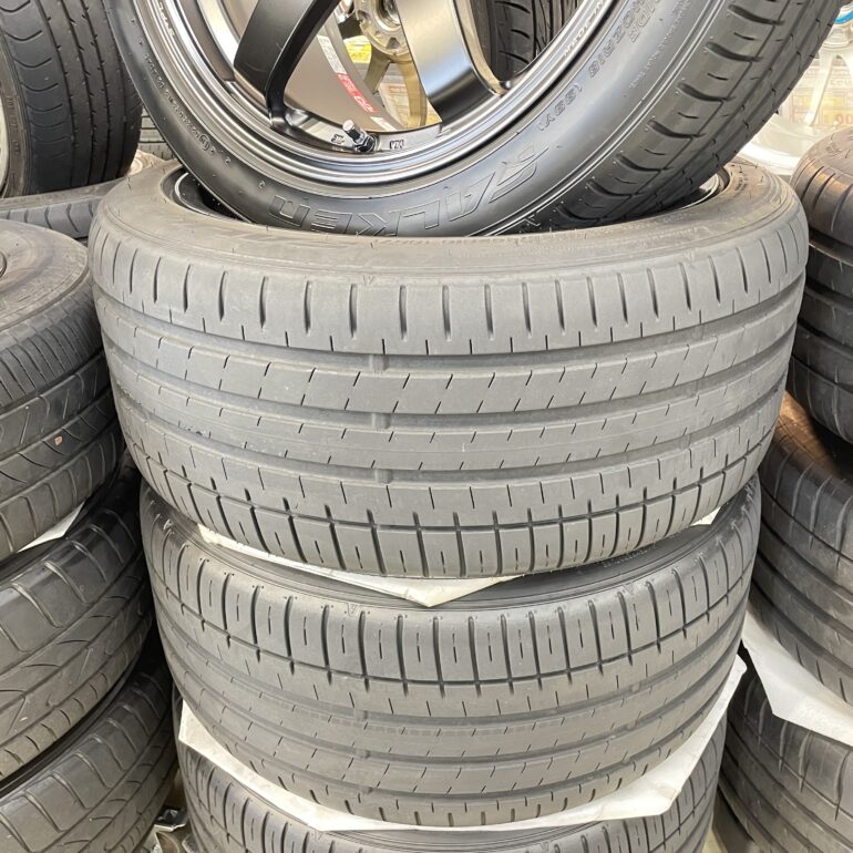 中古 RAYS VOLK TE37 レイズ ファルケン